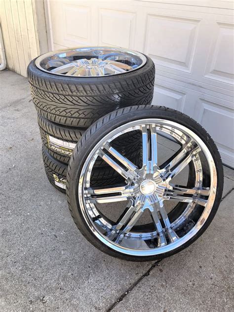 24 inch rims 5 lug universal|24 rims and tires packages.